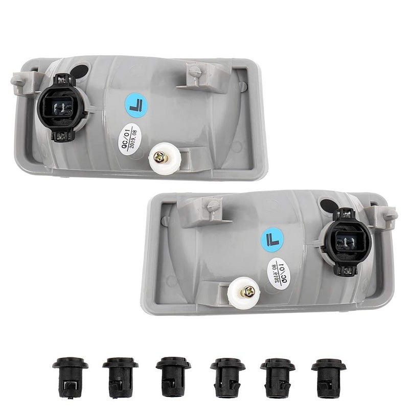 MAYASAF Smoked Lens Fog Light Pair of Bumper Fog Lamp for CHEVY 2007-14 Silverado/Suburban/Avalanche/Tahoe, for GMC 2007-14 Sierra/Yukon, 2007-08 Escalade - Image 5